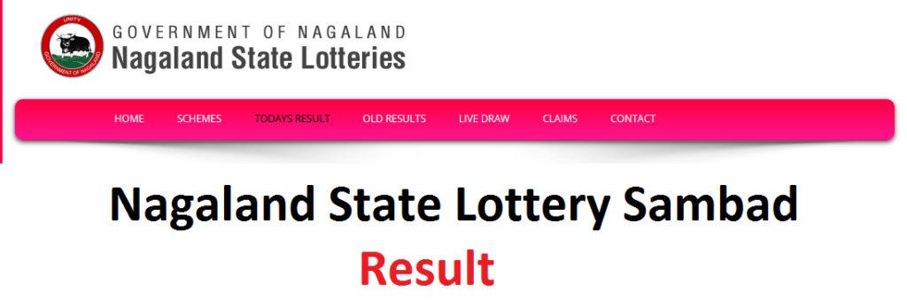 Nagaland State Lottery Sambad Result