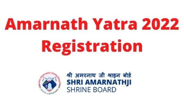 Amarnath Yatra 2022 Registration Fees