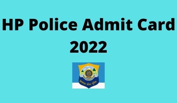 HP Police Admit Card 2022