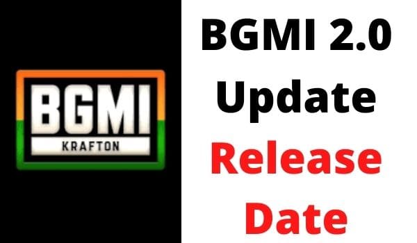 BGMI 2.0 Update Release Date